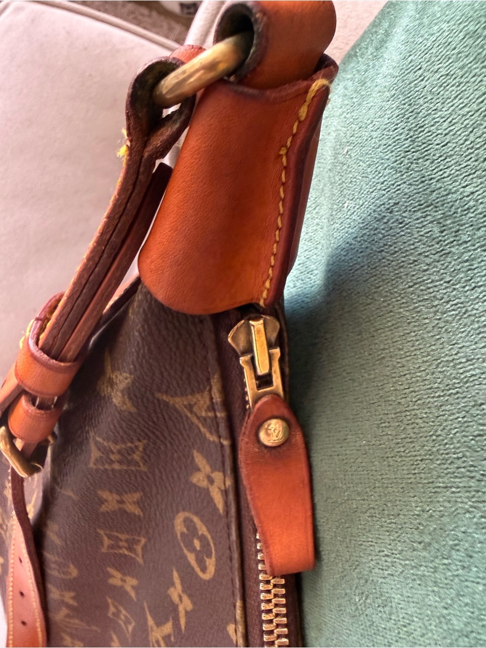 Louis Vuitton VINTAGE  Boulogne ✨ Pre date code of 1982! RARE w/Dustbag & COA - Picture 9 of 14